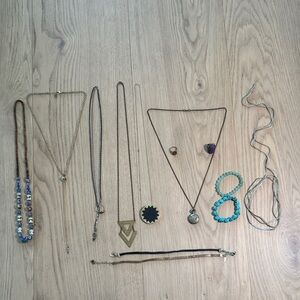 Costume Jewelry Set- necklaces - bracelets - rings - chokers